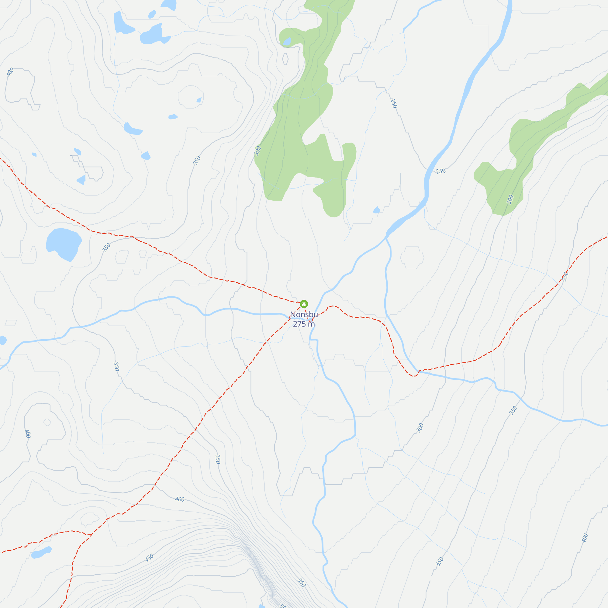 Nonsbu map