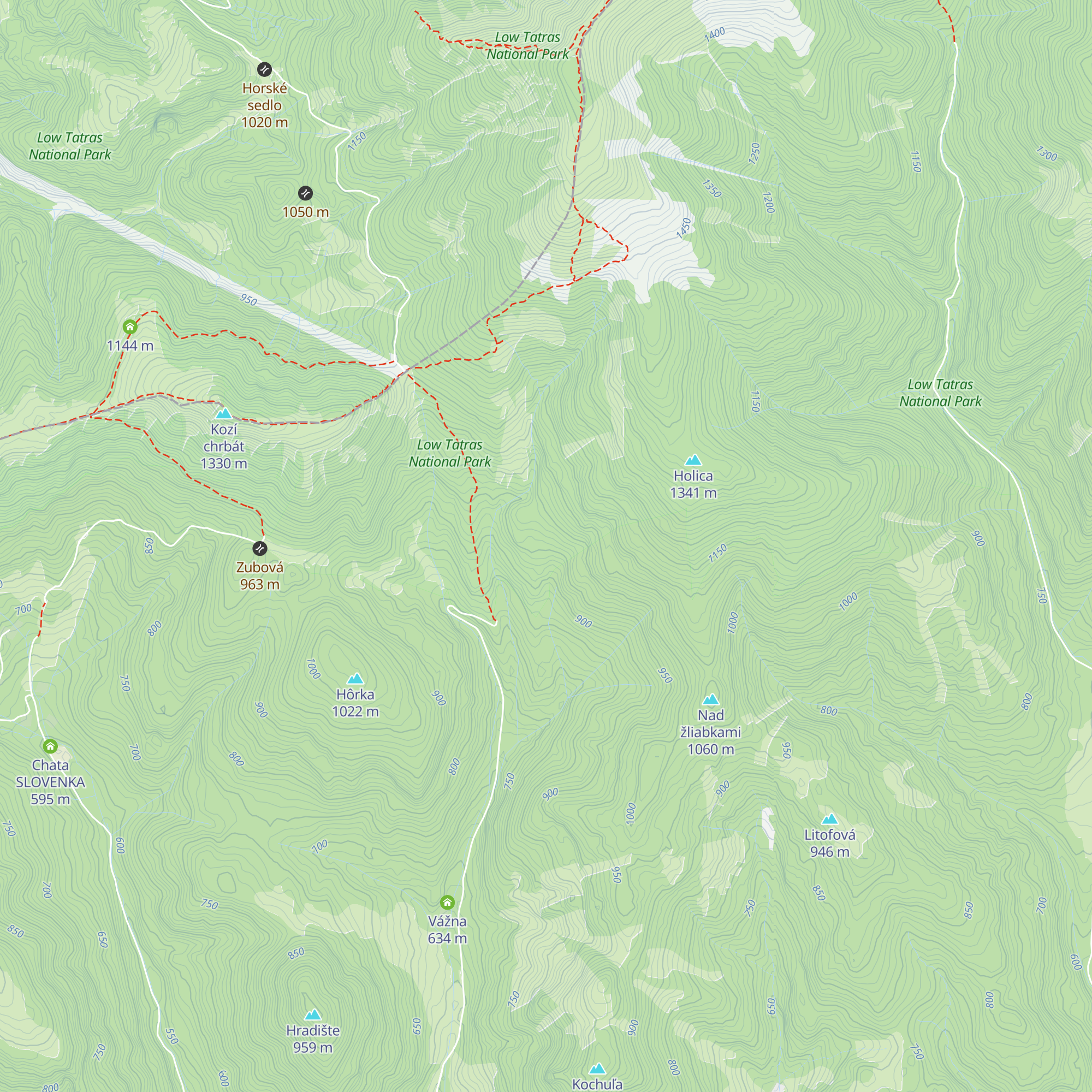 Starý Krám map