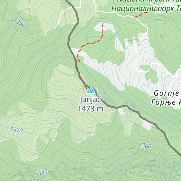 Map of ЈAњach