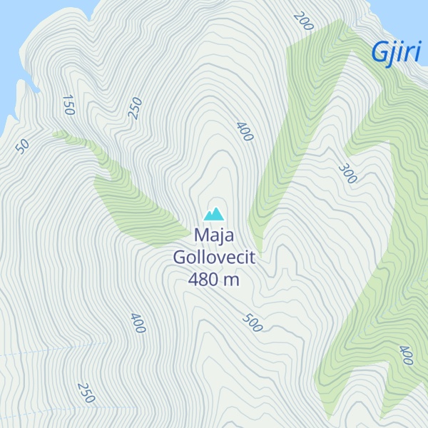 Map of Maja Gollovecit