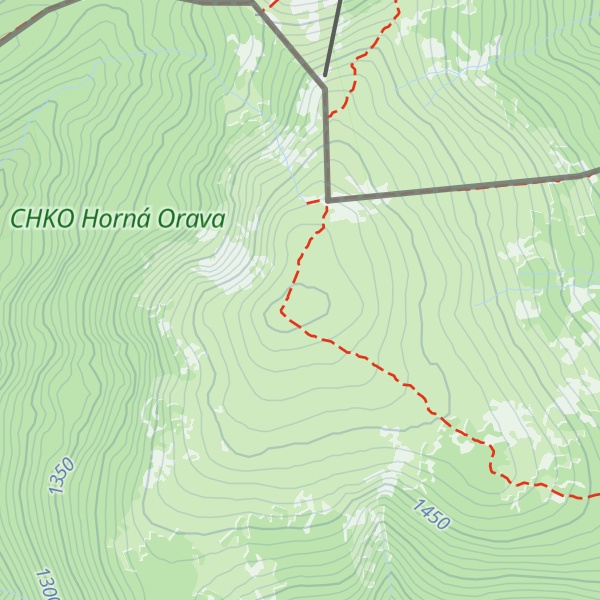 Map of Pilsko