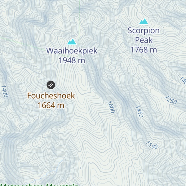 Map of Mamacos Hut