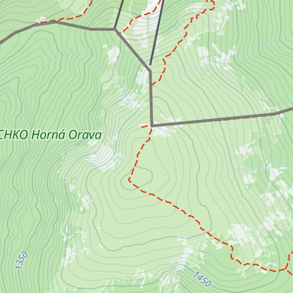 Map of Góra Pięciu Kopców