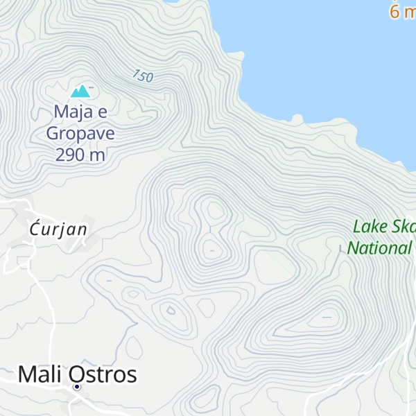 Map of Maja e Lers