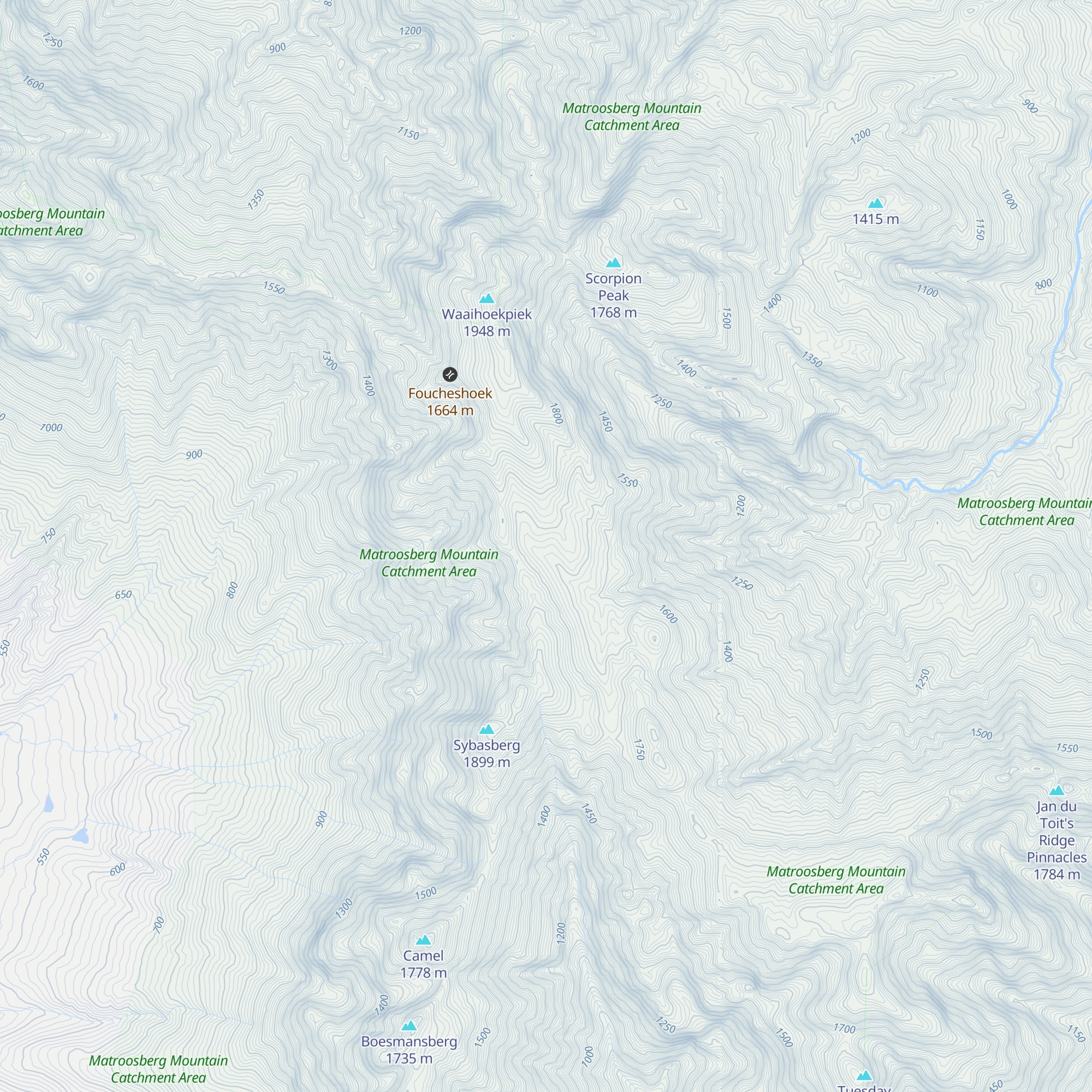 Pells Hut map