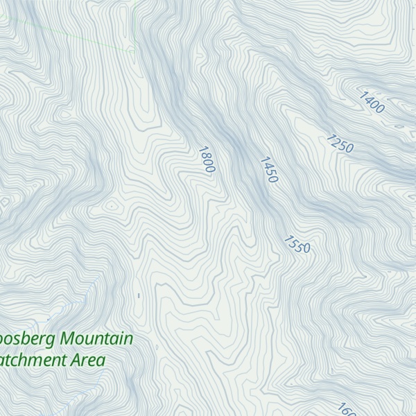 Map of Hoare Hut