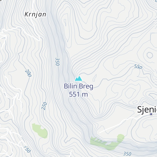 Map of Bilin Breg