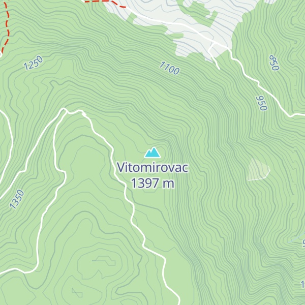 Map of Vitomirovac