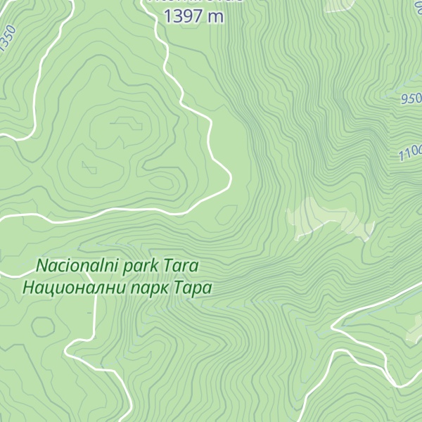 Map of Sjenič