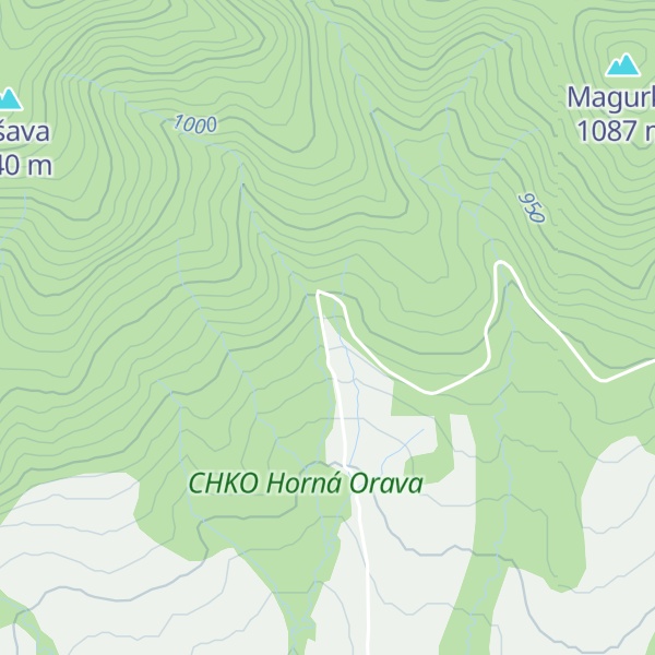 Map of Hájovňa Vajdovky