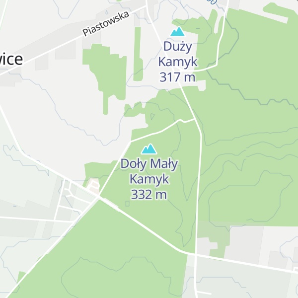 Map of Doły Mały Kamyk
