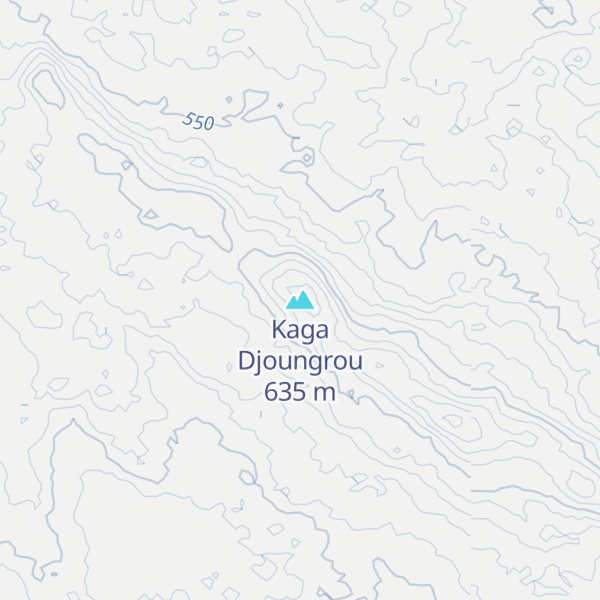 Map of Kaga Djoungrou