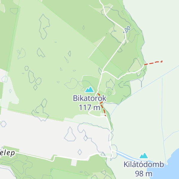 Map of Bikatorok