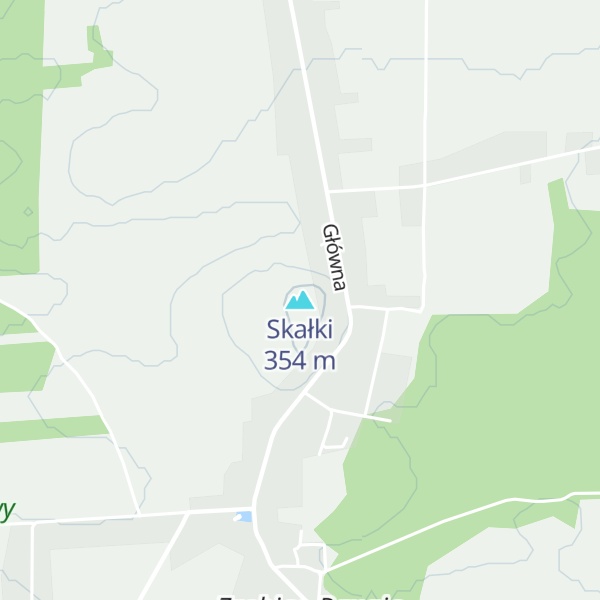 Map of Skałki
