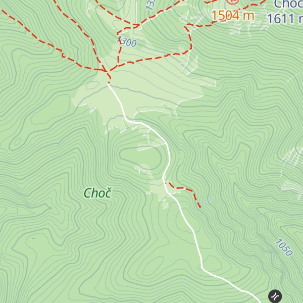 Map of Kýčera