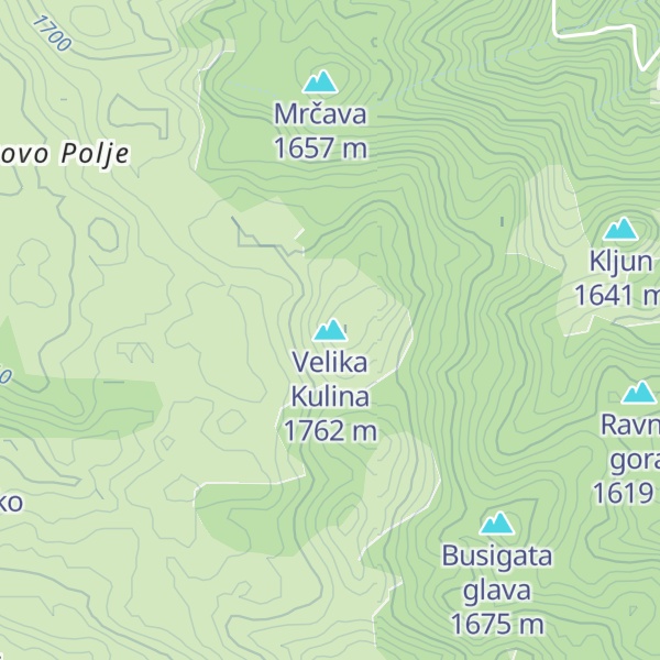 Map of Velika Kulina