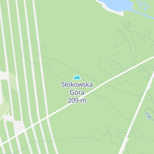 Map of Słokowska Góra