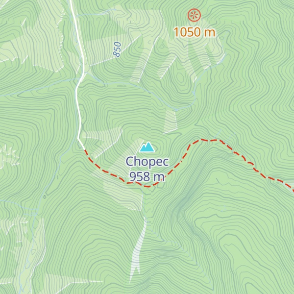 Map of Chopec