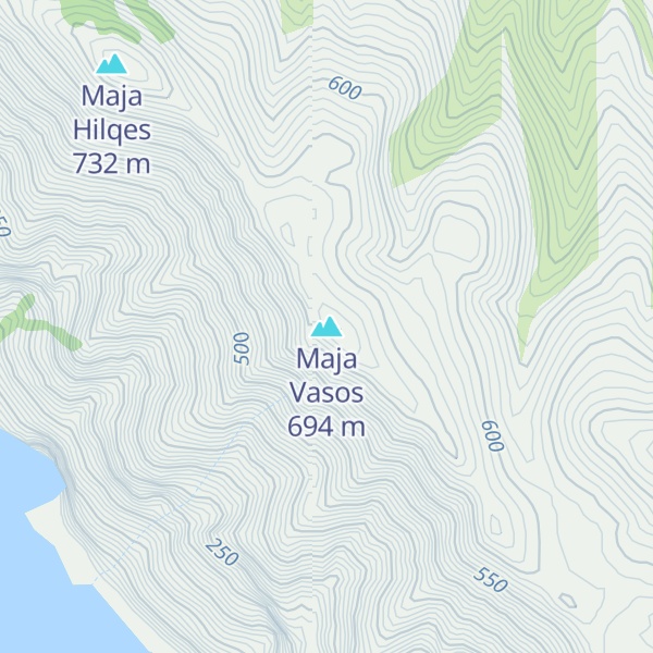 Map of Maja Vasos