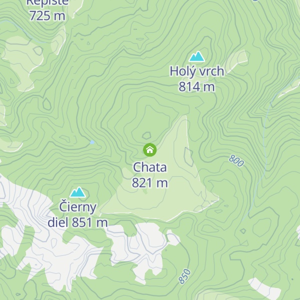 Map of Chata