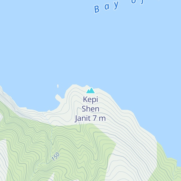 Map of Kepi Shen Janit