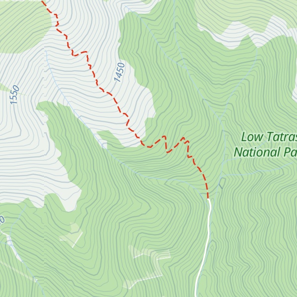 Map of Poľovnícka chata Tajch