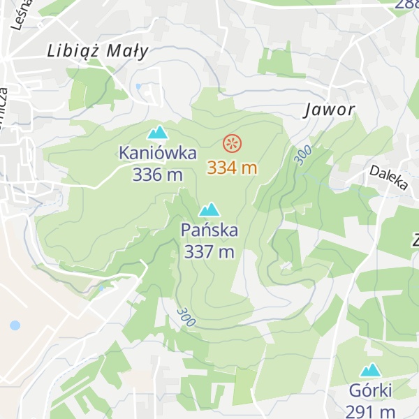 Map of Pańska