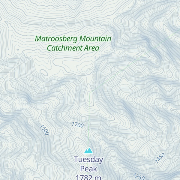 Map of Mount Superior