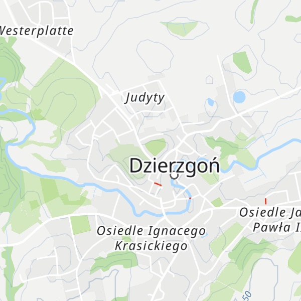 Map of Góra Świętej Anny