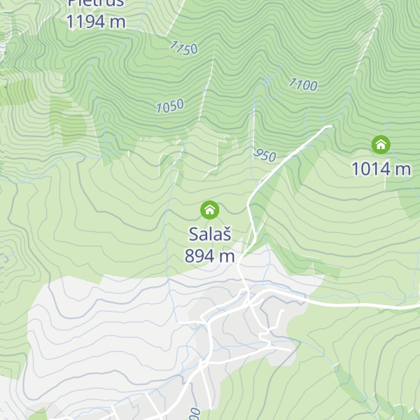 Map of Salaš