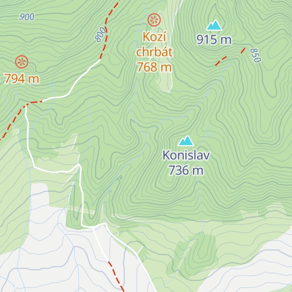 Map of sklad stomčekov