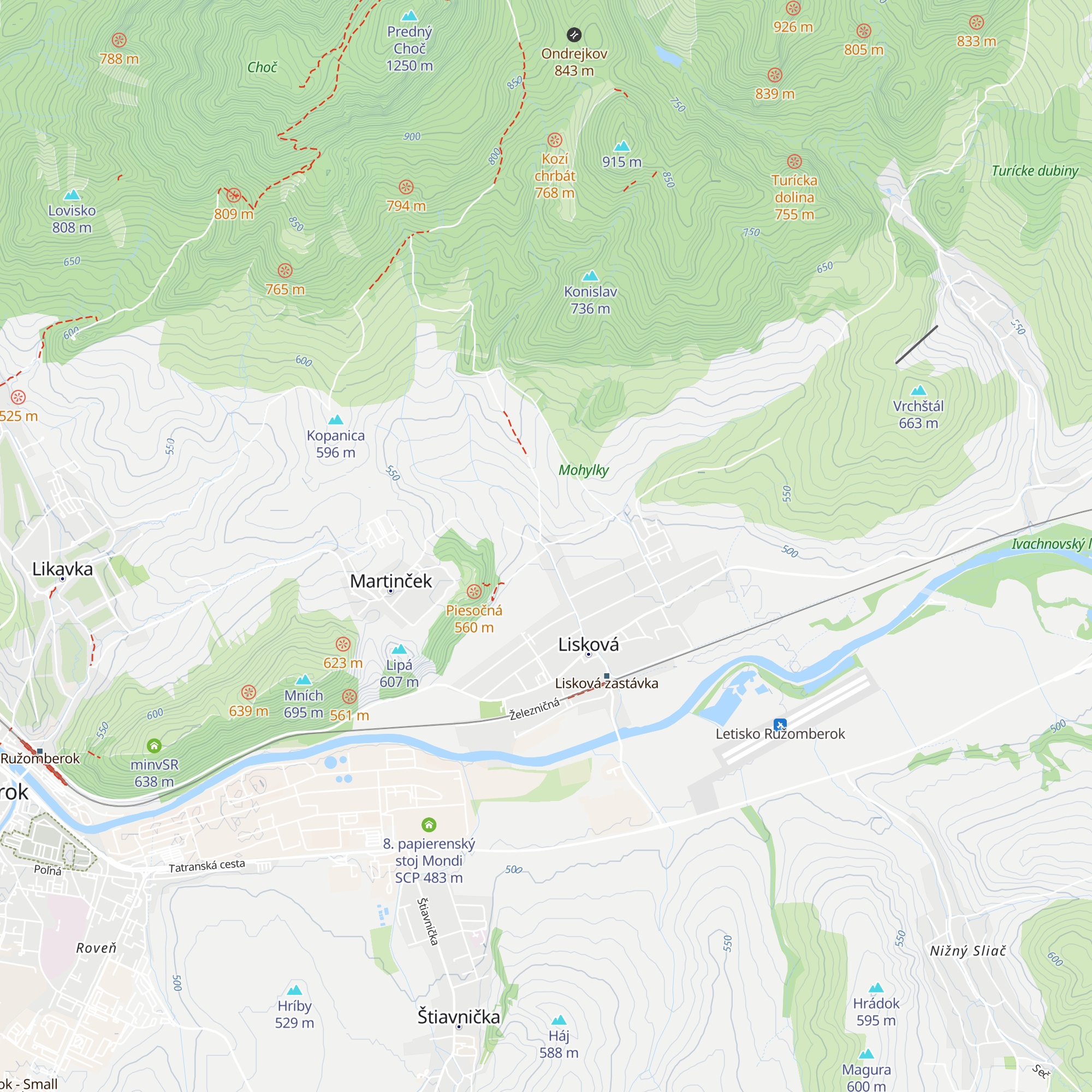 Chata map