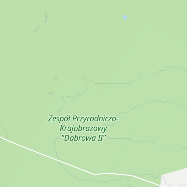 Map of Łysa Góra