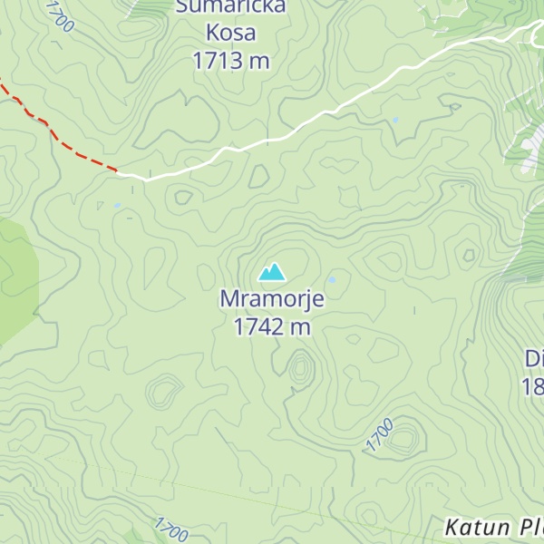 Map of Mramorje
