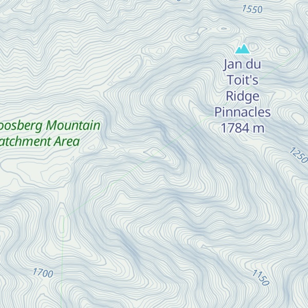 Map of Central Peak