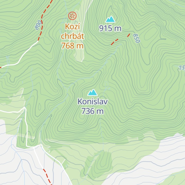 Map of Konislav