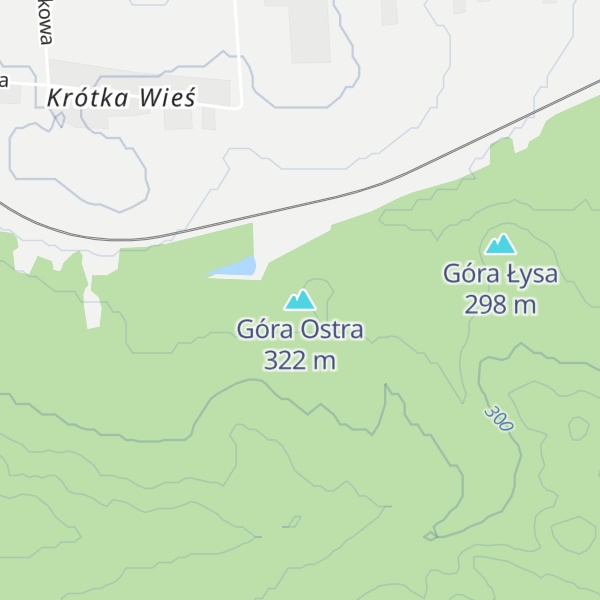 Map of Góra Ostra