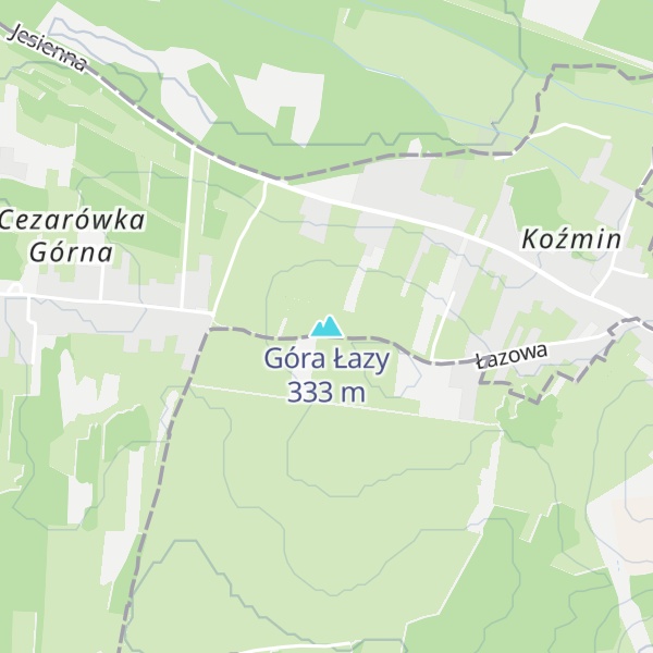 Map of Góra Łazy