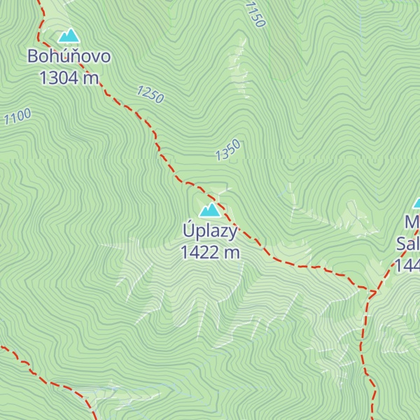 Map of Úplazy