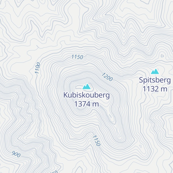 Map of Kubiskouberg
