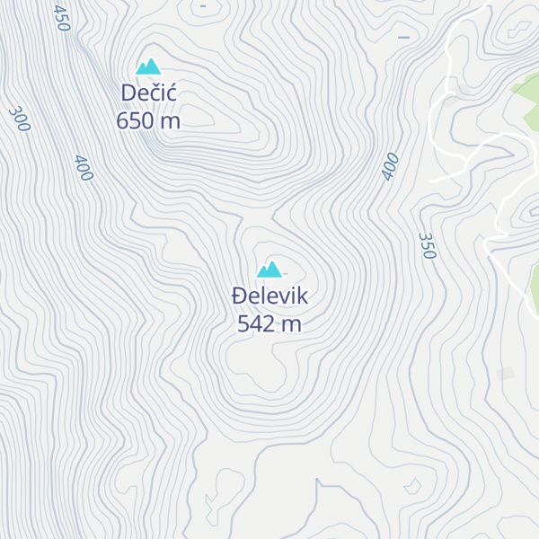 Map of Ðelevik