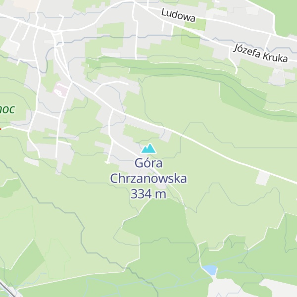 Map of Góra Chrzanowska