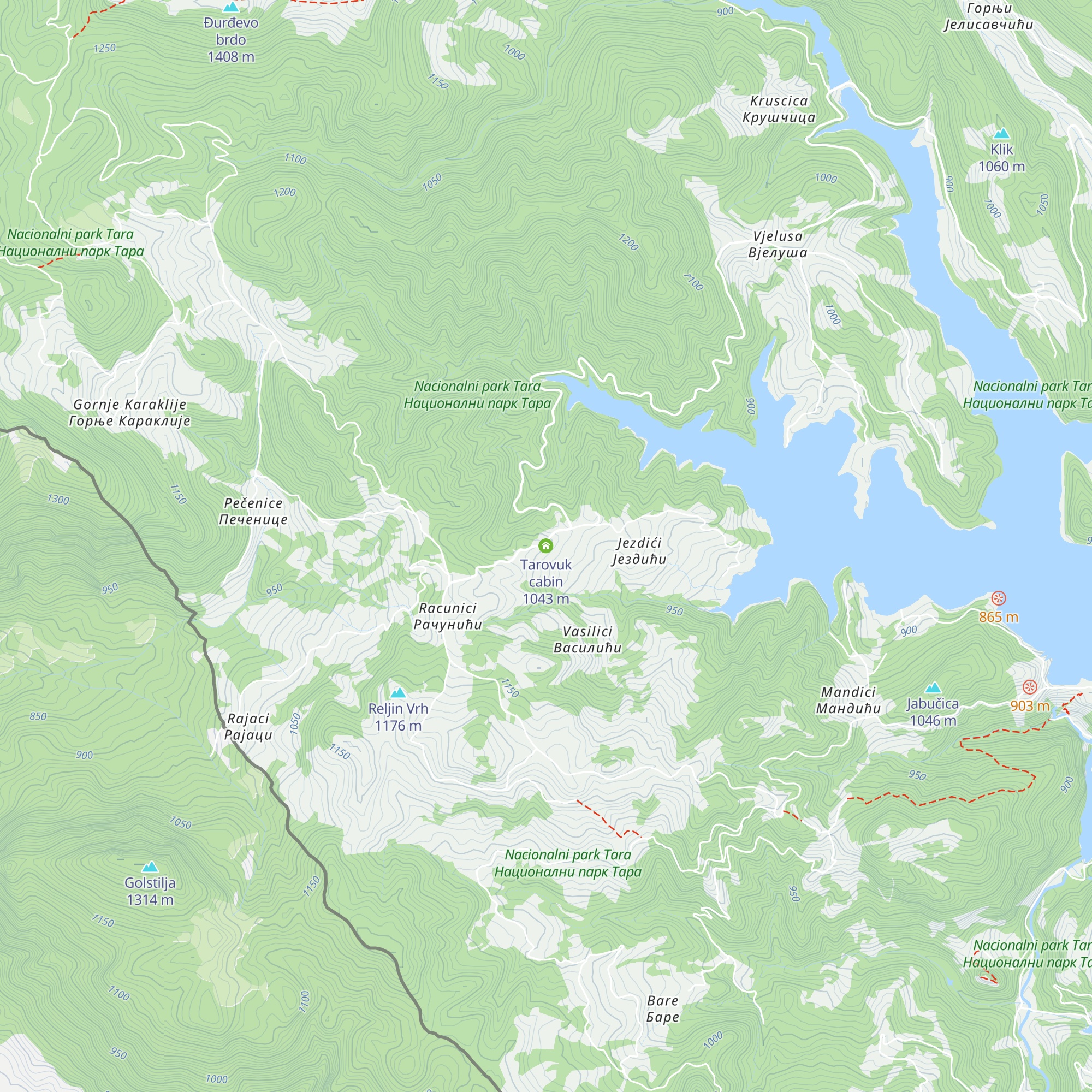Tarovuk cabin map