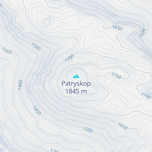 Map of Patryskop