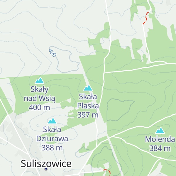 Map of Skała Płaska