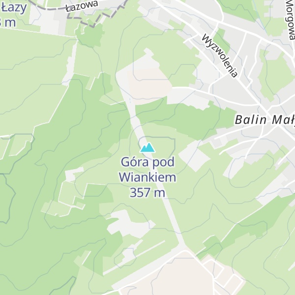 Map of Góra pod Wiankiem
