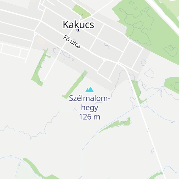 Map of Szélmalom-hegy