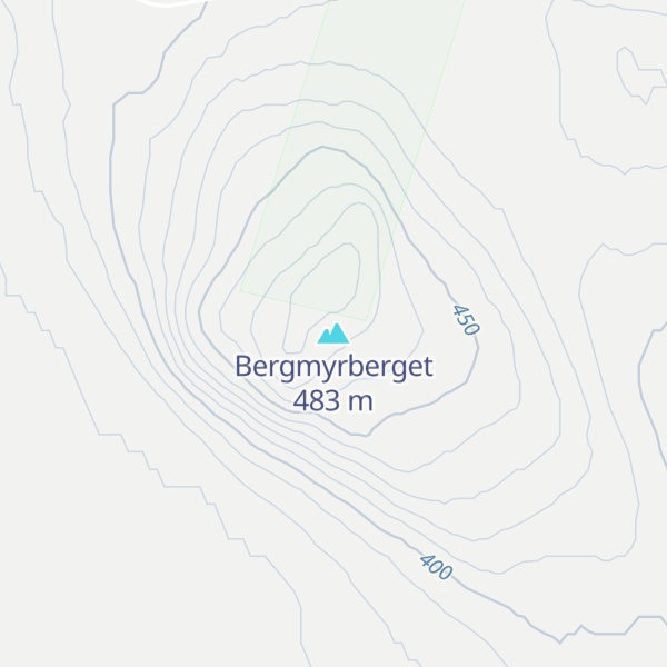 Map of Bergmyrberget