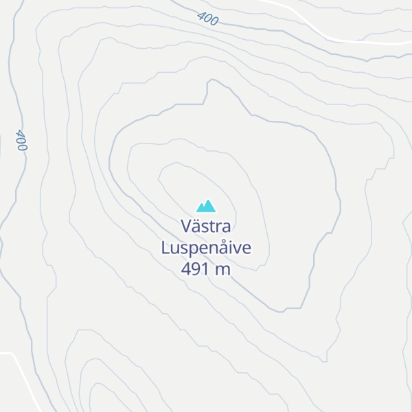 Map of Västra Luspenåive