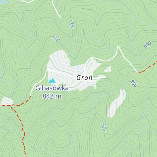 Map of Chatka Gibasówka (u Stacha)
